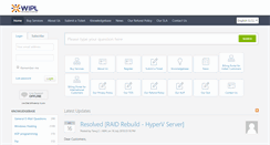 Desktop Screenshot of mywipl.com
